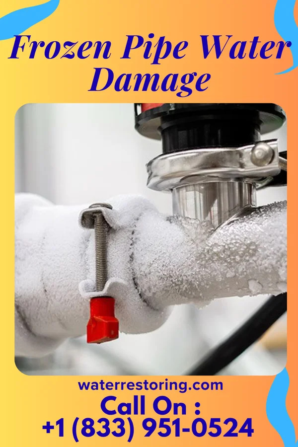 Frozen Pipe Water Damage in Ranier, MN